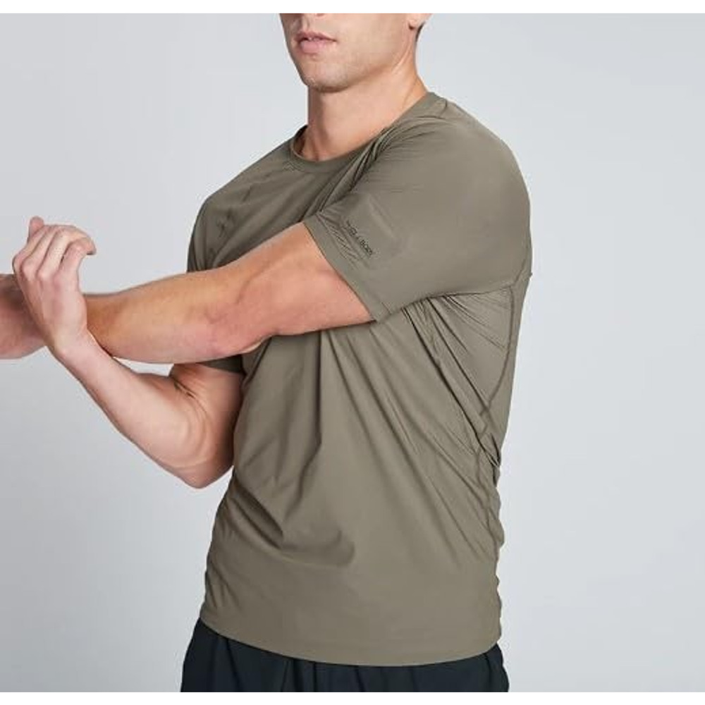 Whoop Perfomance Top Any-WEAR sport gym Compression Top Olive Large A005098
